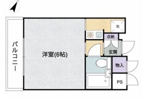 ライオンズマンション神戸西元町の物件間取画像